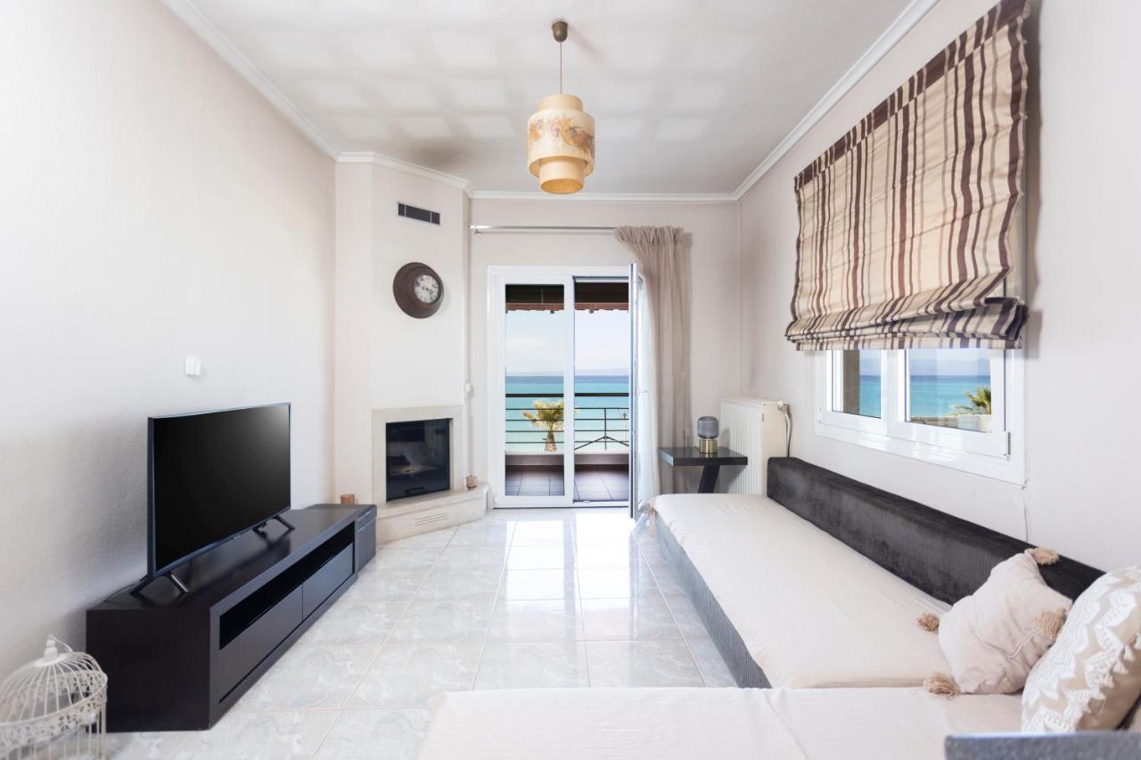 Eleni Rooms Pefkohori Exterior photo