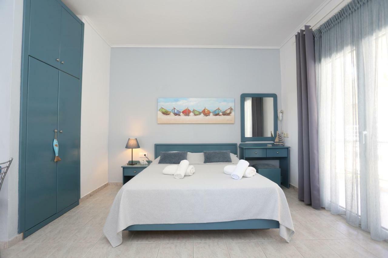 Eleni Rooms Pefkohori Exterior photo