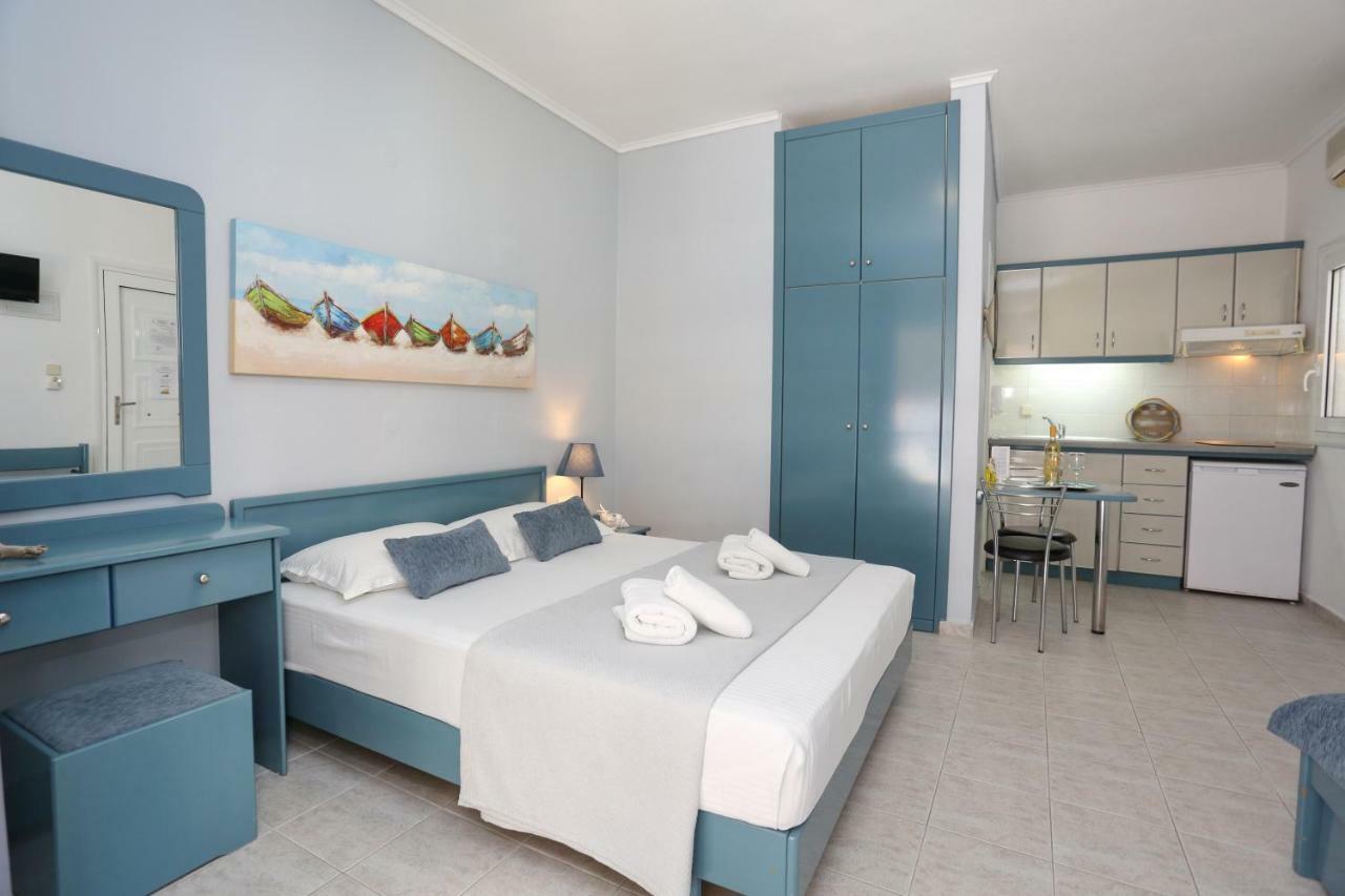 Eleni Rooms Pefkohori Exterior photo